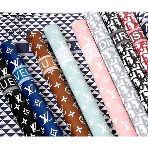 supreme lv wrapping paper|louis vuitton wrapping paper review.